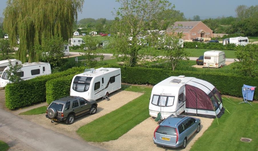Tudor Caravan Camping Park Camping Caravan Site in Slimbridge