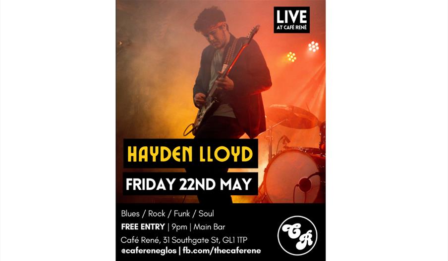 Hayden Lloyd LIVE at Café René