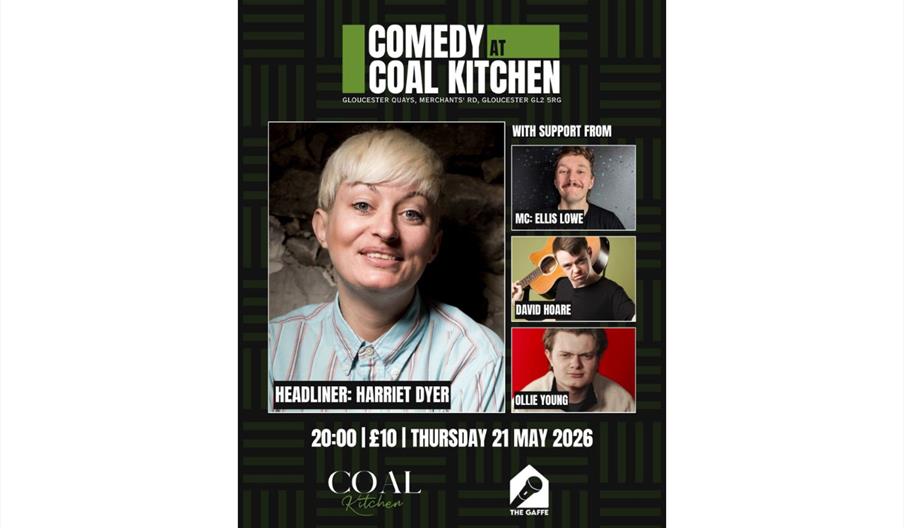 The Gaffe Comedy Gloucester Takeover with Harriet Dyer