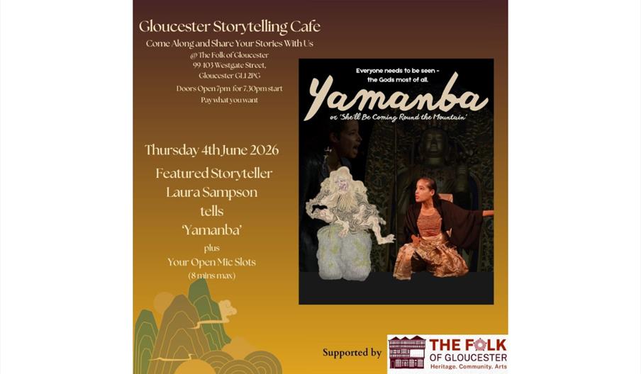 Gloucester Storytelling-Cafe -"Yamanba" (or "She'll Be Coming Round the Mountain')