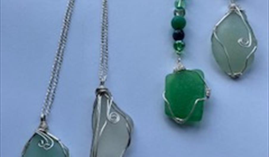 Example pendant and sun catchers