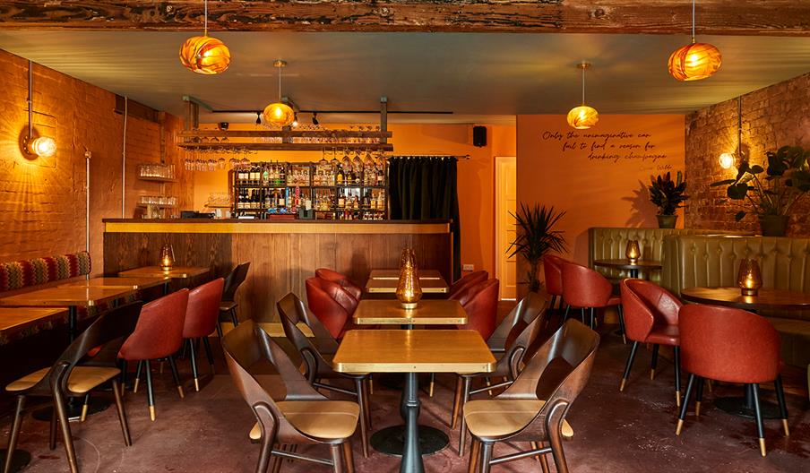 A view inside Our House Wine and Cocktail Bar