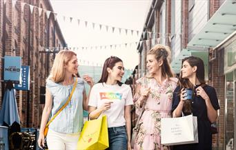 Shopping in Gloucester Quays