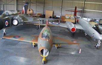 Planes at the Jet Age Museum