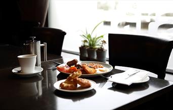 Food at the Tara Restaurant
