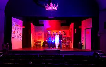 Performers on stage at The Kings Theatre