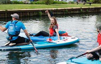 Paddleboarding in Gloucester