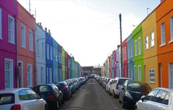 The Rainbow Street - Copyright Tash Frootko