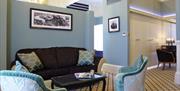 Lounge area in Renascence Suite