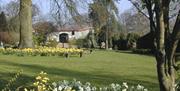 The grounds of the International Centre for Birds of Prey