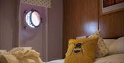 One of the bedrooms in SULA