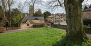 Spring in the Cotswold village of Blockley