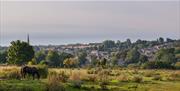 View towards Burford