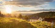 The view of Cleeve Hill Hotel