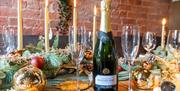 A warm, stylish setting to celebrate the season