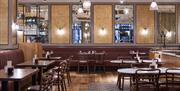 Inside Cote Brasserie