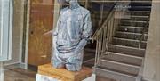 Image of sculpture in Gloucester Shops 2024
