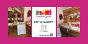 Cathedral Quarter monthly Pop Up Market.