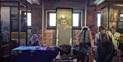 Traditional craft stall at the museum