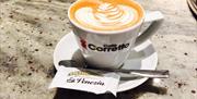 A coffee from Caffe Corretto