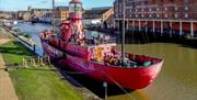 SULA Lightship in Gloucester Docks