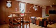 Dining room and living area in SULA