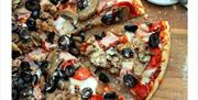 A pizza