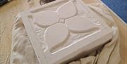 Tile Relief Carving in Portland Limestone