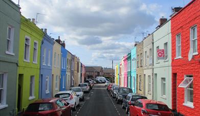 The Rainbow Street - Copyright Tash Frootko