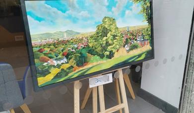 Images of art in Gloucester shops 2024
