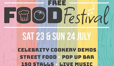 Gloucester Quays Food Festival poster