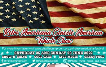 Retro American Classic Vehicle Show
