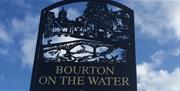 Bourton on the Water village sign