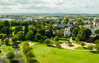 Gloucester Park Drone Shot By Fluxx Films