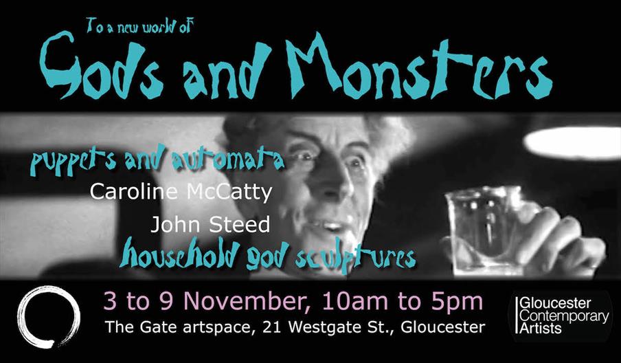 Poster advertising art exhibition by John Steed and Caroline McCatty 3 to 9 Nov at The Gate, 21 Westgate Street. Poster advertising art exhibition by John Steed and Caroline McCatty 3 to 9 Nov at The Gate, 21 Westgate Street.